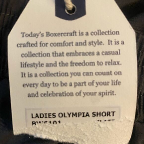 NWT Boxercraft Gray Olympia Athletic Shorts size Small - Picture 8 of 8